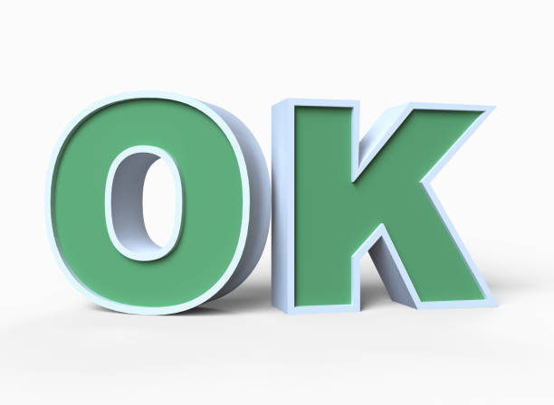 istock The word OK written with letter blocks 985195552