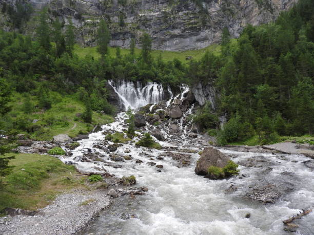 istock Beautiful waterfall, Sibe Brunne, Swiss 985195816