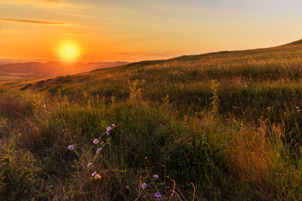 istock Sunrise in the mountains of Gobustan 985256778