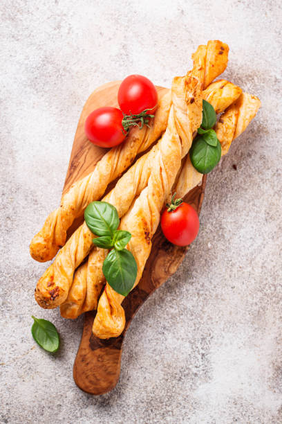 istock Italian antipasto  grissini with tomato 985267242