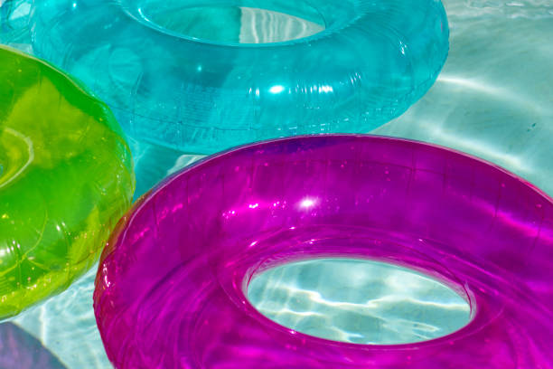 istock Pool toys in swimming pool 985272388