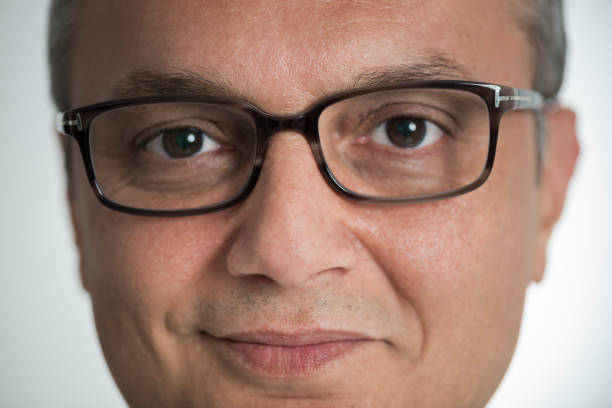 istock Extreme close-up portrait of man 985277734
