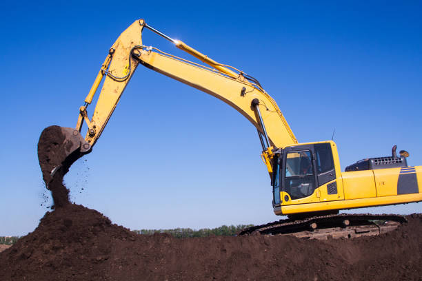 istock Close-up of a construction site excavator 985278042