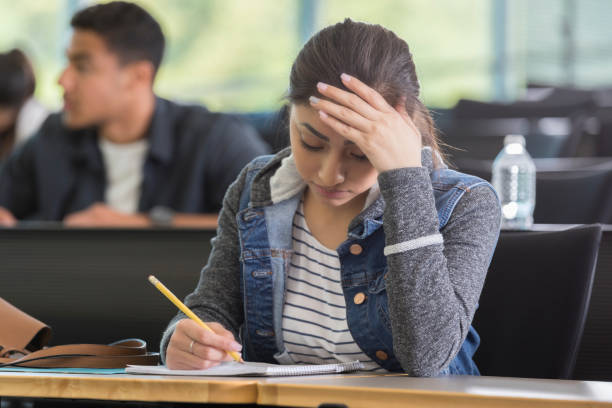 istock Frustrated female college student 985295958