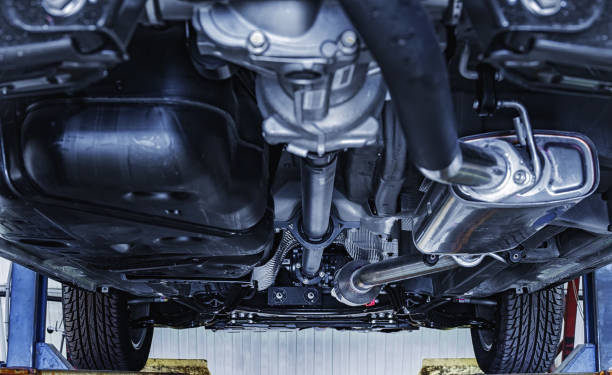 istock car view from below with shallow depth of field 985300152