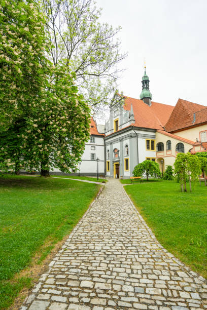 istock stone road in an ancient church 985350734