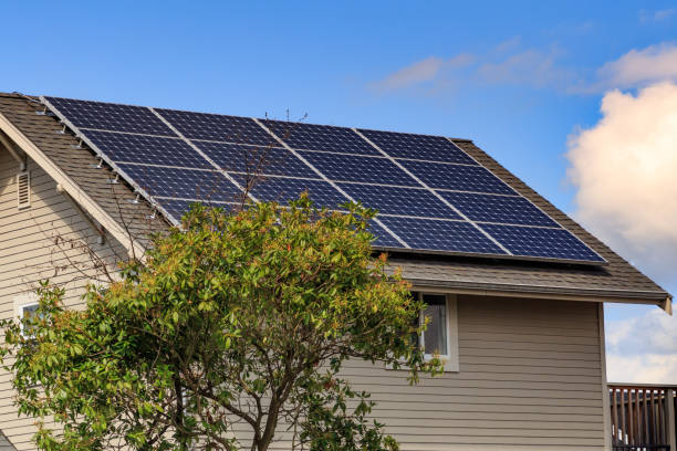 istock Solar Panels on Roof of Home 985363884