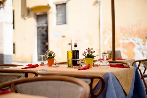 istock Table sitting in Venice, Italy 985374626