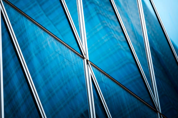 istock commercial building detail, glass surface 985421434