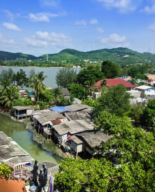 istock Aerial Landscape : Khao Tao District , Hua Hin Beach , Thailand 985455418