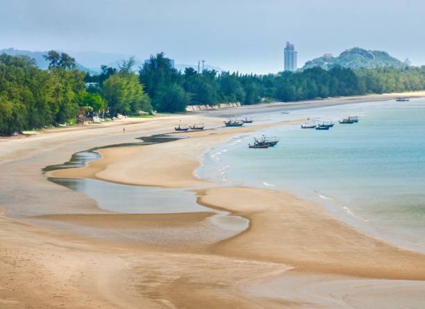 istock Aerial Landscape : Khao Tao District , Hua Hin Beach , Thailand 985457962