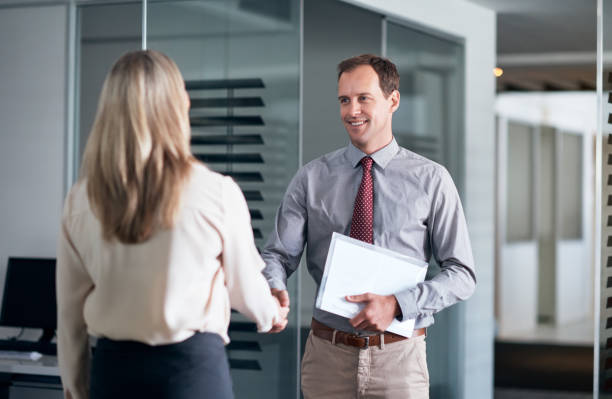 istock You're just in time for our meeting 985498698