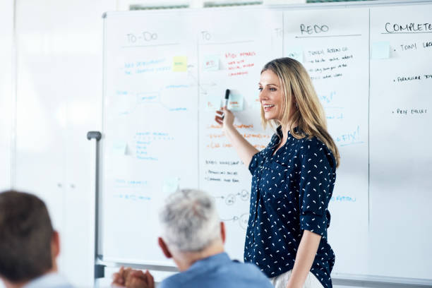 istock She knows the exact formula for business success 985523118