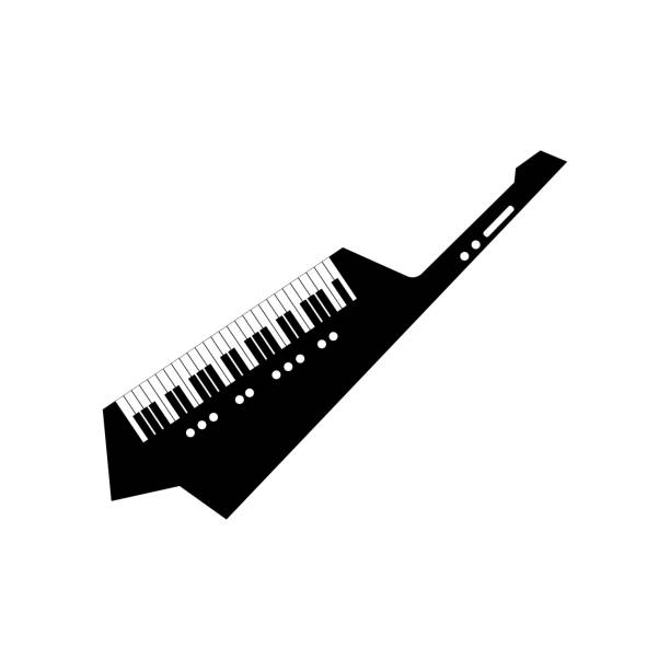 keytar icon vector icon. Simple element illustration. keytar symbol design. Can be used for web and mobile. keytar icon vector icon. Simple element illustration. keytar symbol design. Can be used for web and mobile. keytar stock illustrations