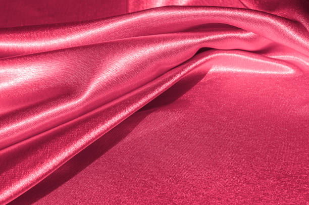 istock Texture, fabric, background. Abstract background of luxury fabric or liquid waves or wavy grunge crease silk textures of satin velvet material or luxurious Christmas background or elegant 985535470