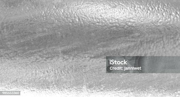 Silver Foil Stock Photo - Download Image Now - Silver - Metal, Silver  Colored, Textured - iStock