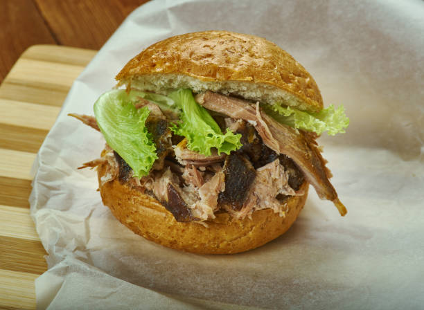 Pulled-Pork Barbecue Sandwich