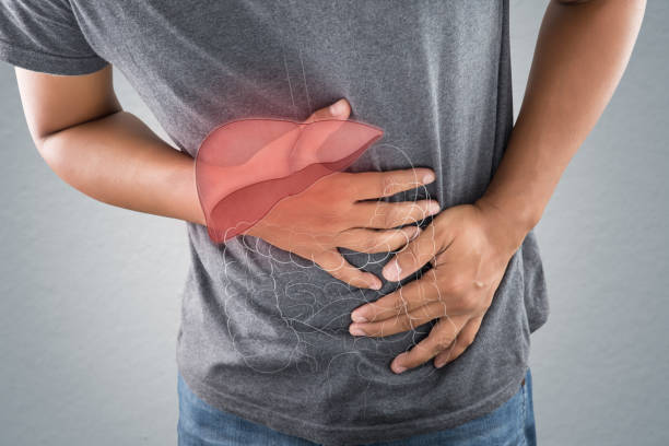 istock Liver disease and Hepatitis in body human. 985581006