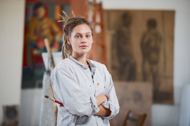 istock Woman in atelier. 985586074