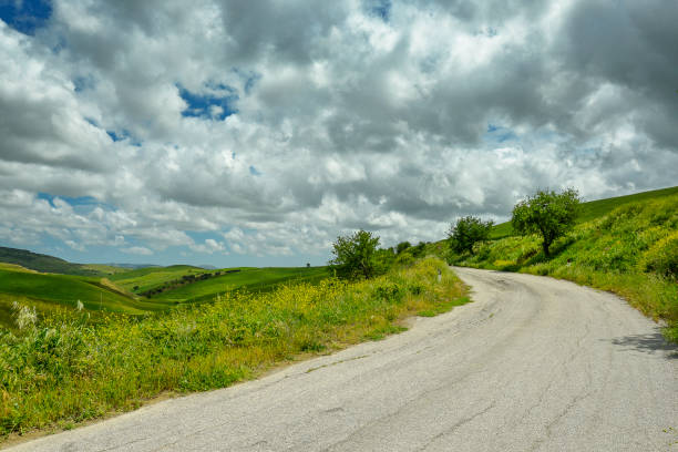 istock countryside landscape in Val D'Agri, Basilicata 985623990