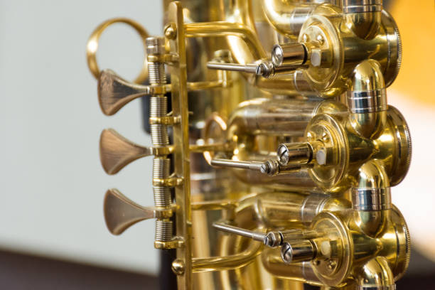 istock Tenor horn in the light 985650696