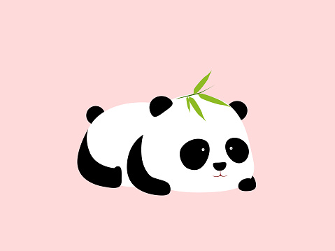 Cara de Panda Rosa vector gratis | ¡Descargalo ahora!