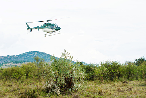 Kenya Park Ranger (Wildlife) Helicopter
