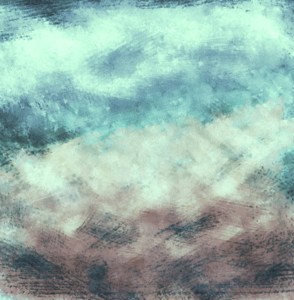istock The drawn background grunge, a multikolor, azure 985757720