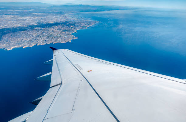 istock Plane taken off and in midair 985761992