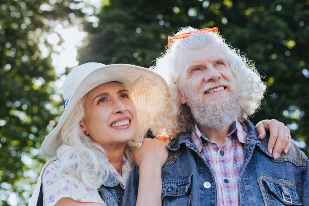 istock Happy joyful couple being in a great mood 985762630