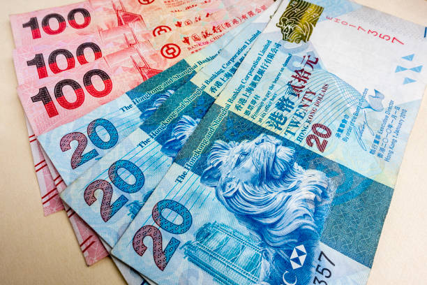 istock Hong Kong twenty and one hundred dollar bill denominations 985777698