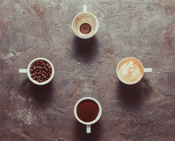 istock Stages of preparing cappuccino 985783862