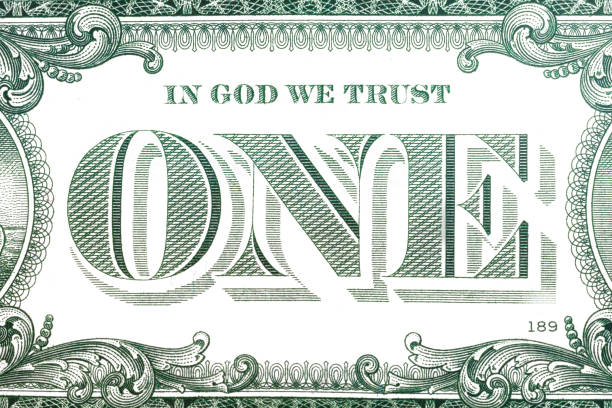 Fragment pf dollar banknote