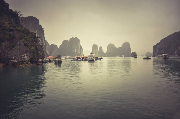 istock Misty Halong bay, Vietnam 985812350