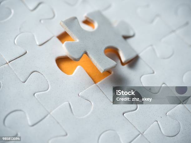Jigsaw Puzzle Stock Photo - Download Image Now - Jigsaw Piece, Connection, Togetherness