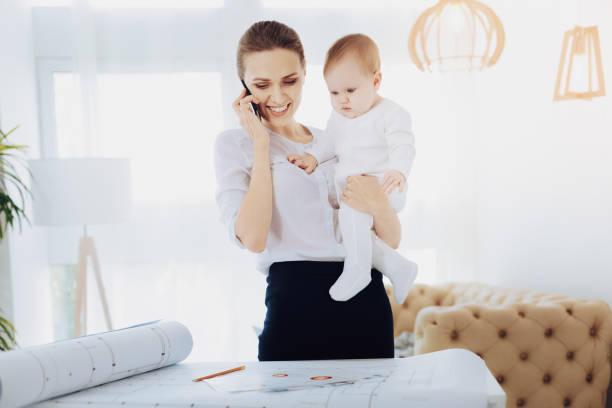 istock Charming young woman expressing gladness 985822474
