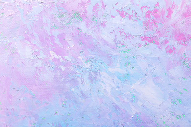 istock abstract oil paint texture on canvas, background 985841568
