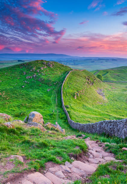 istock Hadrian's Wall Portrait at Twilight 985859910