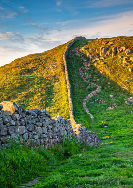 istock Hadrian's Wall portrait at Caw Gap 985859920