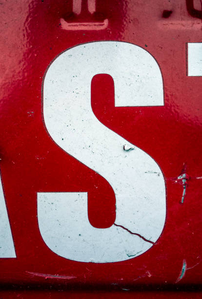 istock Written Wording in Distressed State Typography Found Letter S 985864572