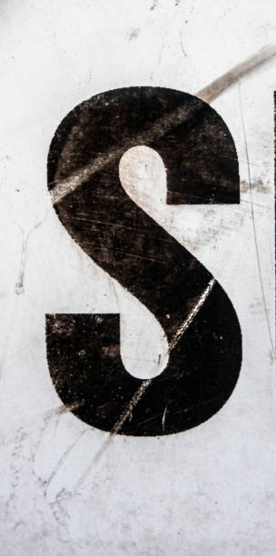 istock Written Wording in Distressed State Typography Found Letter S 985866440