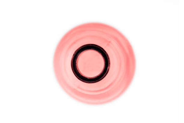 istock top view of a bottle on white background 985884408