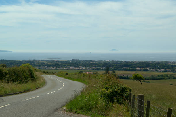 istock Country road, sea view 985895726