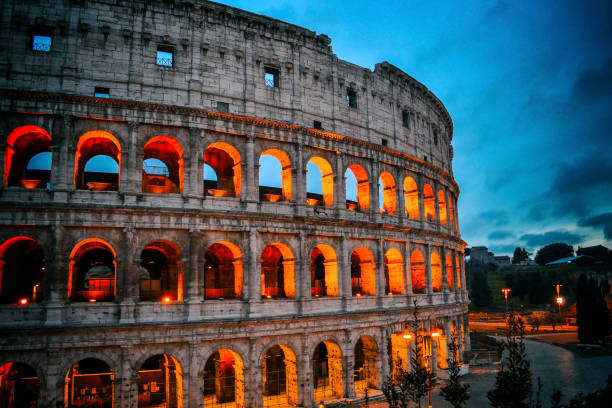 istock Colosseum at night, Rome, Italy. 985905754