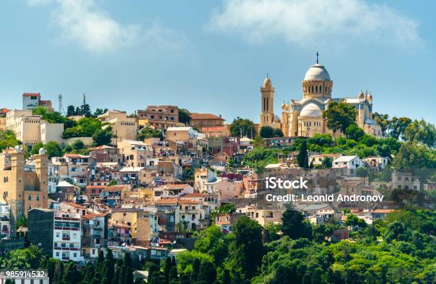 Notre Dame Dafrique A Roman Catholic Basilica In Algiers Algeria Stock Photo - Download Image Now