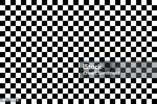 istock Vector checker chess abstract seamless background 985915172