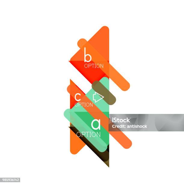 Triangle Data Image Triangle Data Visualization Design Option Infographic Layout Stock ...