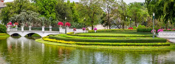 Photo of Bang Pa-In Palace, Ayutthaya, Thailand.