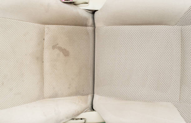 istock Detailing series, Before and after cleaning seat 985950682