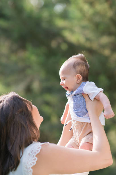 istock Mother and baby son 986030274